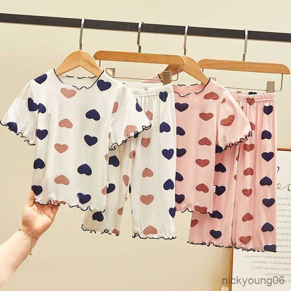 clothing sets old baby girls home outfits cute casual kids pajamas set thin cool short sleeved t-shirt pants two-piece, White
clothing sets old baby girls home outfits cute casual kids pajamas set thin cool short sleeved t-shirt pants two-piece, White