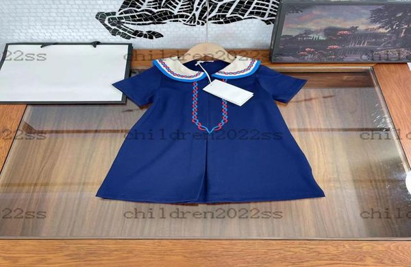 summer highend kids dress preppy style navy blue designer girls cotton dresses classic childrens skirts size 100160cm5784359, Red;yellow
summer highend kids dress preppy style navy blue designer girls cotton dresses classic childrens skirts size 100160cm5784359, Red;yellow