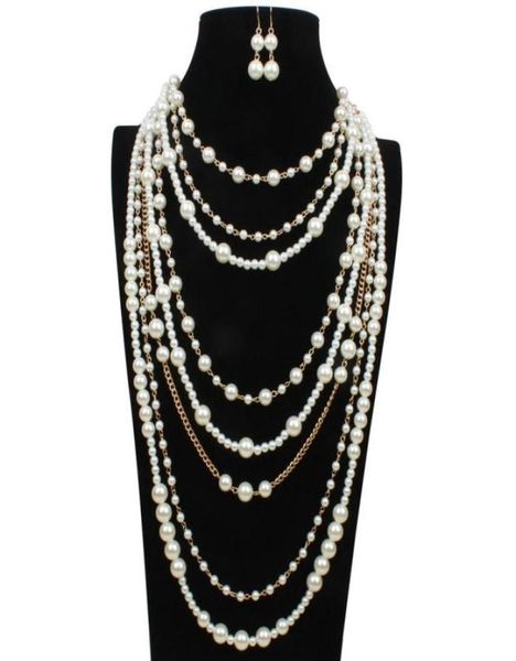 elegant manmade pearl long necklace multilayer necklace female accessories for bride fashion 229t7481438, Silver
elegant manmade pearl long necklace multilayer necklace female accessories for bride fashion 229t7481438, Silver