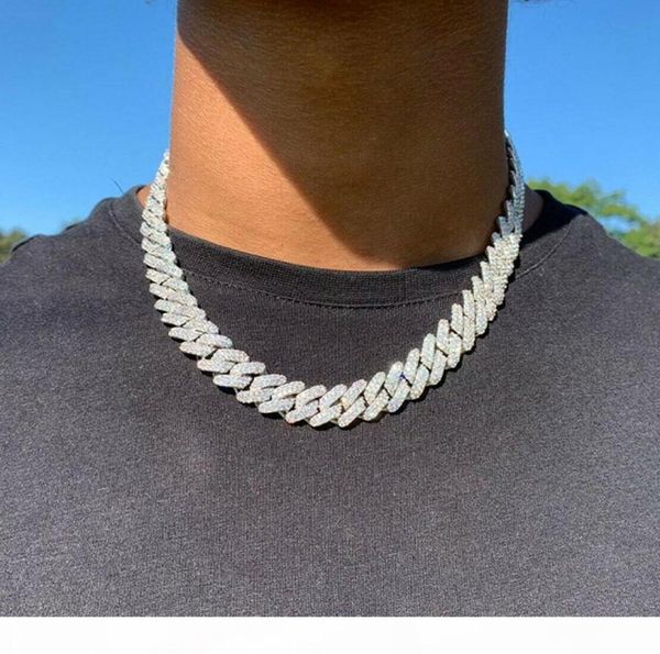 14mm iced cuban link prong chain necklace 14k white gold plated 2 row diamond cubic zirconia jewelry 16inch24inch cuban chain4459228, Silver
14mm iced cuban link prong chain necklace 14k white gold plated 2 row diamond cubic zirconia jewelry 16inch24inch cuban chain4459228, Silver