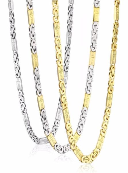 stainless steel necklace mens chain byzantine carved cross men jewelry gold silver tone 8mm width 55cm length 22inch24099905
stainless steel necklace mens chain byzantine carved cross men jewelry gold silver tone 8mm width 55cm length 22inch24099905