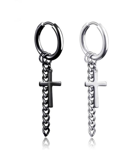 dangle chandelier black silver color cross chain link earrings for men boy rock cool punk earring hiphop stainless steel ears m6172295
dangle chandelier black silver color cross chain link earrings for men boy rock cool punk earring hiphop stainless steel ears m6172295