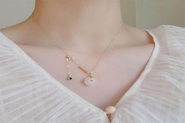 pendant badu and tian yuzhu necklace women039s safety clasp pendant clavicle chain jade design225o5619638, Silver
pendant badu and tian yuzhu necklace women039s safety clasp pendant clavicle chain jade design225o5619638, Silver