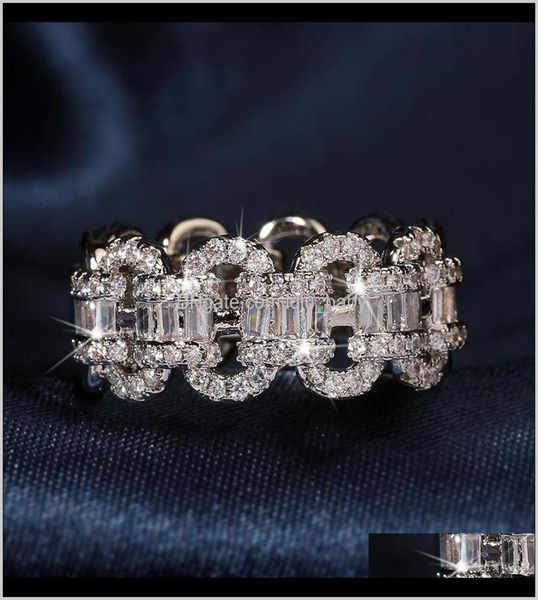 band rings drop delivery 2021 sier color bling zircon stone chain ring for women wedding engagement fashion jewelry rhqqb5159872, Silver
band rings drop delivery 2021 sier color bling zircon stone chain ring for women wedding engagement fashion jewelry rhqqb5159872, Silver