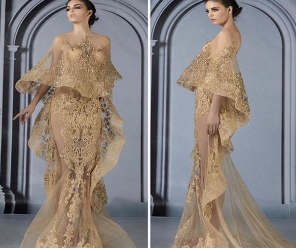 mermaid champagne prom dresses lace appliques with jacket beading sequins illusion formal evening dresses arabic9135760, Black
mermaid champagne prom dresses lace appliques with jacket beading sequins illusion formal evening dresses arabic9135760, Black