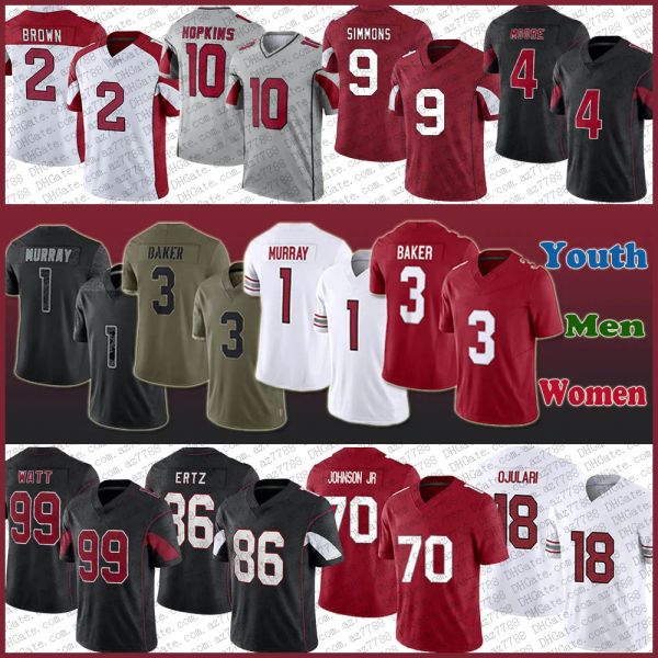 custom 1 kyler murray budda baker football jersey custom men women kids deandre hopkins isaiah simmons marquise brown zach ertz paris johnso, Black;red
custom 1 kyler murray budda baker football jersey custom men women kids deandre hopkins isaiah simmons marquise brown zach ertz paris johnso, Black;red