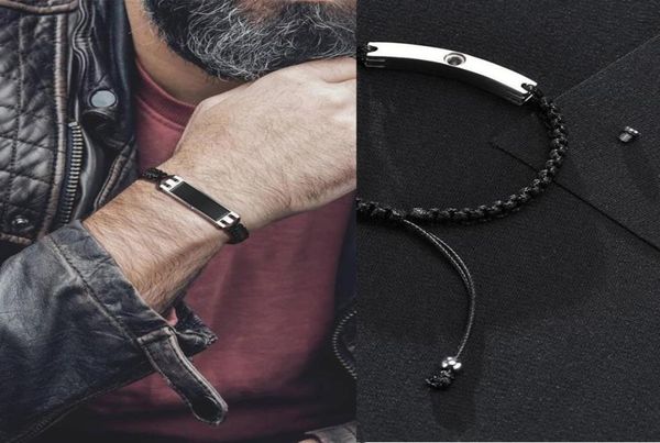 european and american selling personality couple bracelet fashion trend leather rope curved brand bracelet glossy bracelet2920515, Black
european and american selling personality couple bracelet fashion trend leather rope curved brand bracelet glossy bracelet2920515, Black