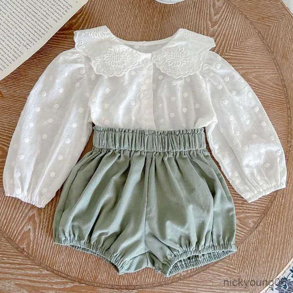 clothing sets infant baby girls clothes suit long sleeve cotton solid color shirtandshorts spring autumn set, White
clothing sets infant baby girls clothes suit long sleeve cotton solid color shirtandshorts spring autumn set, White