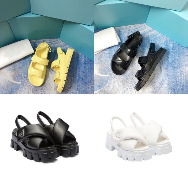 luxurys shoes slipper fashion women foam rubber sandals prad platform sandal soft leather sole summer outdoors triangle womens beach shoes 3, Black
luxurys shoes slipper fashion women foam rubber sandals prad platform sandal soft leather sole summer outdoors triangle womens beach shoes 3, Black