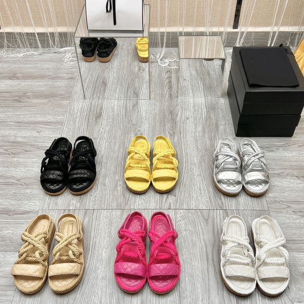 designer sandal women mules slipper platform fabric hemp rope grass slides alphabet calfskin woman shoe loafers plaid quilted metal buckle l, Black
designer sandal women mules slipper platform fabric hemp rope grass slides alphabet calfskin woman shoe loafers plaid quilted metal buckle l, Black