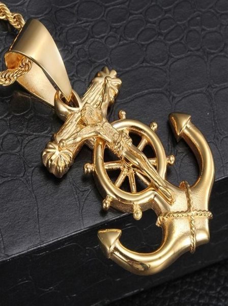 titanium steel necklace personality tide anchor cross pendant stainless steel mens pendant color gold293m6920643, Silver
titanium steel necklace personality tide anchor cross pendant stainless steel mens pendant color gold293m6920643, Silver