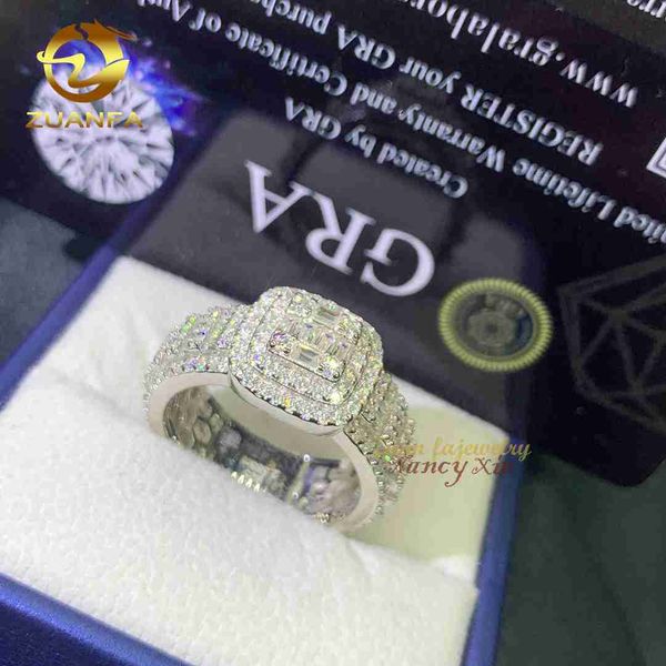 bridal fashion iced out hip hop jewelry cuban chain link style customized designer moissanite hip hop ring, Silver
bridal fashion iced out hip hop jewelry cuban chain link style customized designer moissanite hip hop ring, Silver