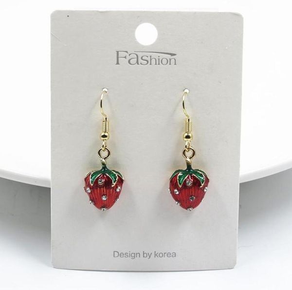 dangle chandelier fruit strawberry earring female lovely girl simulation red for women fine jewelry accessories3780753, Silver
dangle chandelier fruit strawberry earring female lovely girl simulation red for women fine jewelry accessories3780753, Silver