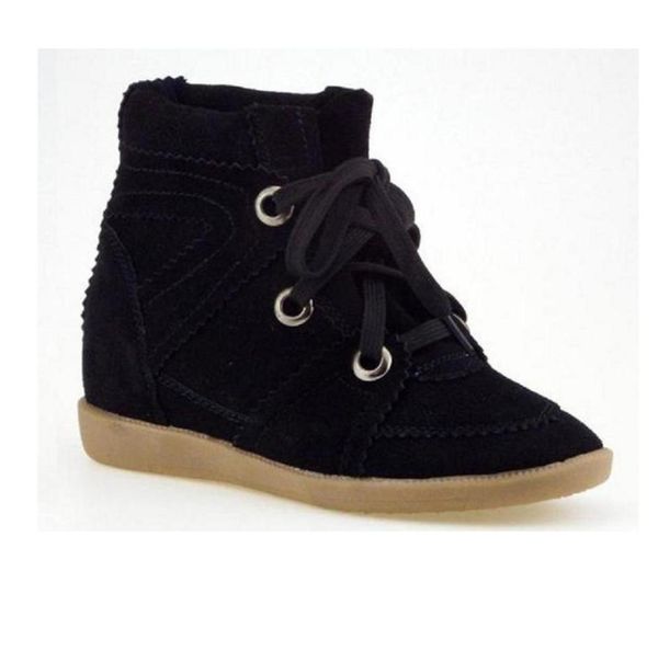 sporting ankle boots women039s wedges slipsole high head layer cowhide increased casual running boots7726591, Black
sporting ankle boots women039s wedges slipsole high head layer cowhide increased casual running boots7726591, Black