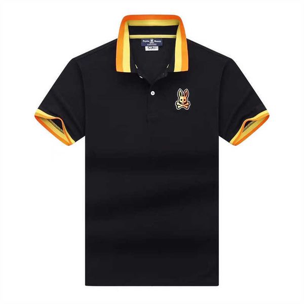 2023 summer men's psycho bunny short sleeve shirts luxury designer breathable polos fashion casual brand sports embroidery clothing tee, White;black
2023 summer men's psycho bunny short sleeve shirts luxury designer breathable polos fashion casual brand sports embroidery clothing tee, White;black