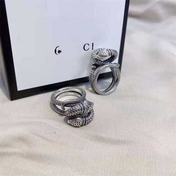 designer jewelry bracelet necklace ring zhigu family's three-dimensional snake twining double-layer ring, Silver
designer jewelry bracelet necklace ring zhigu family's three-dimensional snake twining double-layer ring, Silver