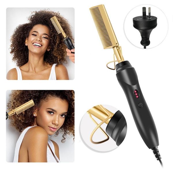 Brushes Fast Heated Accessories Electric Dry Wet Dual Use Bangs Curler Comb Brush Hair Straighter Salon for Her Home 230529
Brushes Fast Heated Accessories Electric Dry Wet Dual Use Bangs Curler Comb Brush Hair Straighter Salon for Her Home 230529