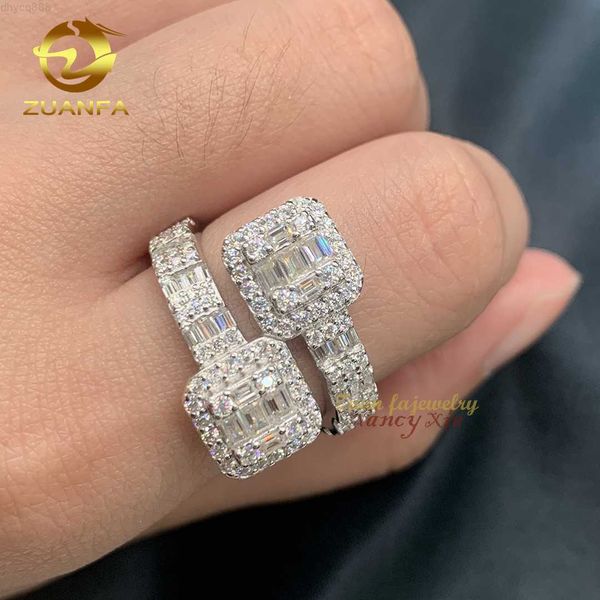 hip hop iced out jewelry vvs moissanite diamond men ring gold plated classical simple diamond rings, Silver
hip hop iced out jewelry vvs moissanite diamond men ring gold plated classical simple diamond rings, Silver