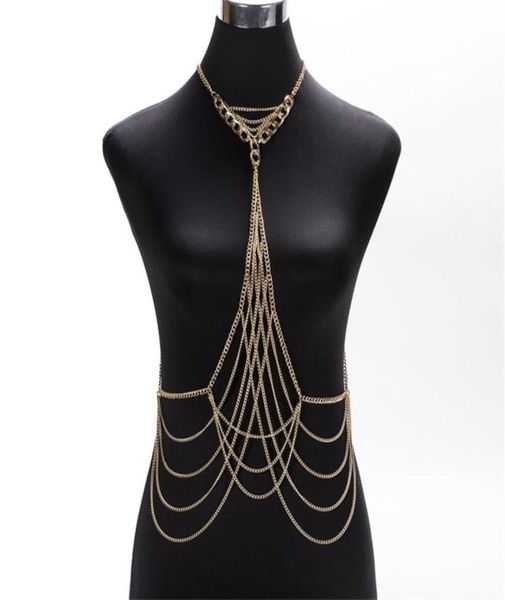 luxury fashion body waist chain gold silver color body chain bra slave harness necklace tassel waist jewelry t2005086861461
luxury fashion body waist chain gold silver color body chain bra slave harness necklace tassel waist jewelry t2005086861461
