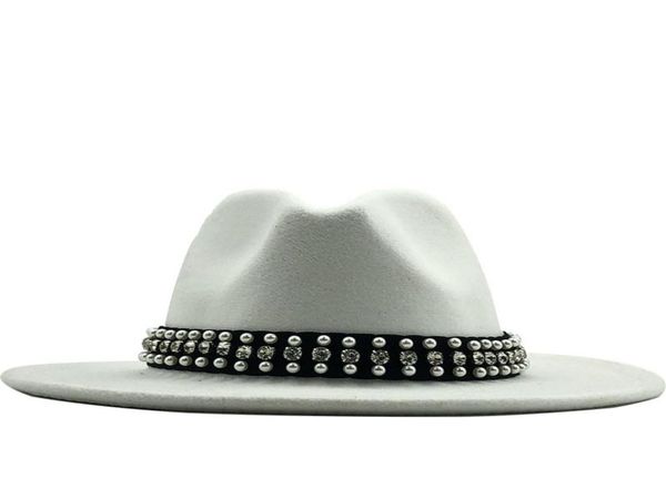 men women wide brim wool felt fedora panama hat with belt buckle jazz trilby cap party formal hat in pinkwhite1349488, Blue;gray
men women wide brim wool felt fedora panama hat with belt buckle jazz trilby cap party formal hat in pinkwhite1349488, Blue;gray