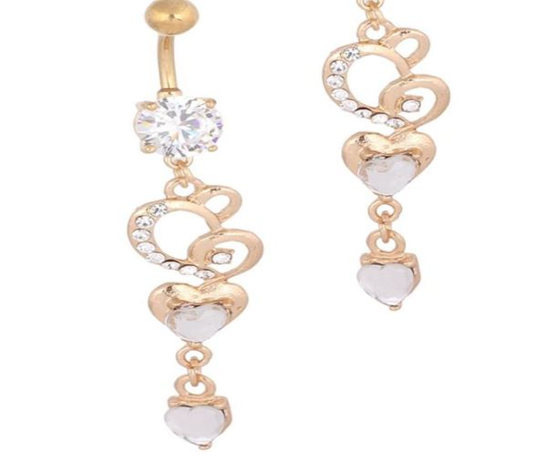 crystal gem belly ring button bar body piercing surgical steel navel ring plated gold lovely heart dangle5994683, Silver
crystal gem belly ring button bar body piercing surgical steel navel ring plated gold lovely heart dangle5994683, Silver