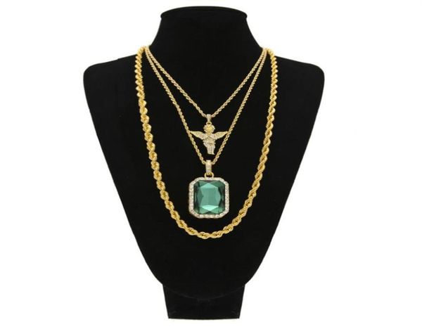 men hip hop jewelry long rope chain iced out full rhinestone angel with square red 3 layers pendant necklace set256k6436150, Silver
men hip hop jewelry long rope chain iced out full rhinestone angel with square red 3 layers pendant necklace set256k6436150, Silver