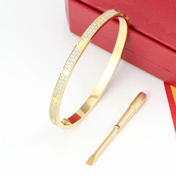 lover bangle woman men luxury brand stainless steel screwdriver couple love bracelets mens fashion jewelry valentine day gifts for girlfrien, Black
lover bangle woman men luxury brand stainless steel screwdriver couple love bracelets mens fashion jewelry valentine day gifts for girlfrien, Black