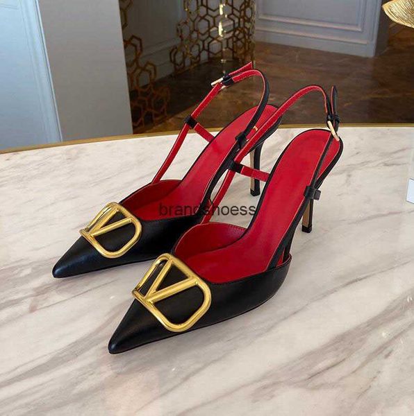 luxurys women's sandals brand high heels dress shoes metal buckle designer pumps sandal women slingback pointed toe stiletto zapatos sh, Black
luxurys women's sandals brand high heels dress shoes metal buckle designer pumps sandal women slingback pointed toe stiletto zapatos sh, Black