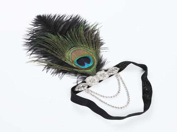 art deco 20th century peacock feather headdress gatsby feather headband2100554, Golden;silver
art deco 20th century peacock feather headdress gatsby feather headband2100554, Golden;silver