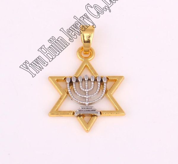 2031 mm goldcolor jewish faith menorah lamp on star of david charm pendant religious jewelry 10pcs7633317, Bronze;silver
2031 mm goldcolor jewish faith menorah lamp on star of david charm pendant religious jewelry 10pcs7633317, Bronze;silver