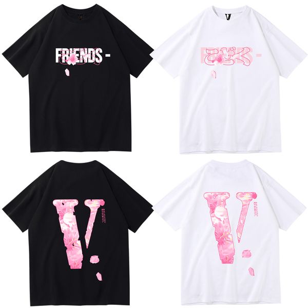 vlone original design men's t-shirts vlone logo summer cartoon collarless short sleeve letter loose versatile t-shirts pink black whit, White;black
vlone original design men's t-shirts vlone logo summer cartoon collarless short sleeve letter loose versatile t-shirts pink black whit, White;black