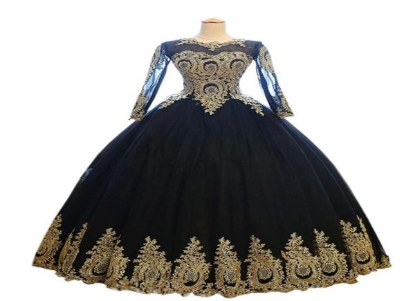 black and gold ball gown evening dresses formal gowns long illusion sleeves lace applique tulle designer prom party dress5945058, Black;red
black and gold ball gown evening dresses formal gowns long illusion sleeves lace applique tulle designer prom party dress5945058, Black;red