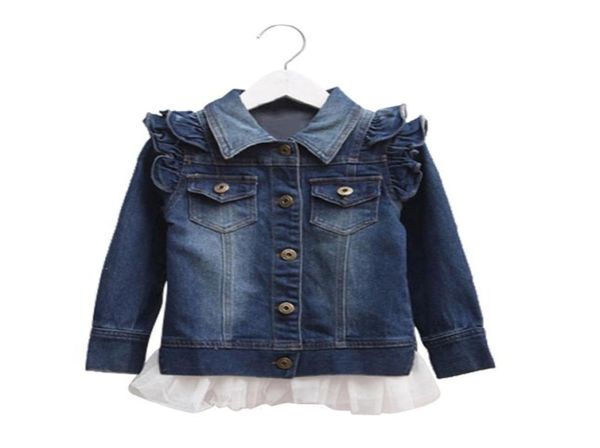312 years baby girls denim jackets coats fashion children outwear coat patchwork in lace and demin kids denim jacket clothing6033311, Blue;gray
312 years baby girls denim jackets coats fashion children outwear coat patchwork in lace and demin kids denim jacket clothing6033311, Blue;gray