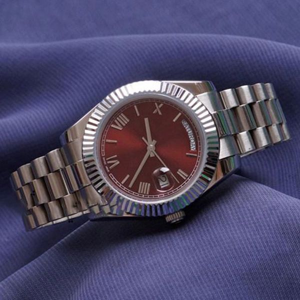 new arrival for mens automatic mechanical watch 2813 stainless steel rome number dial date sapphire glass super luminous waterproof, Slivery;black
new arrival for mens automatic mechanical watch 2813 stainless steel rome number dial date sapphire glass super luminous waterproof, Slivery;black