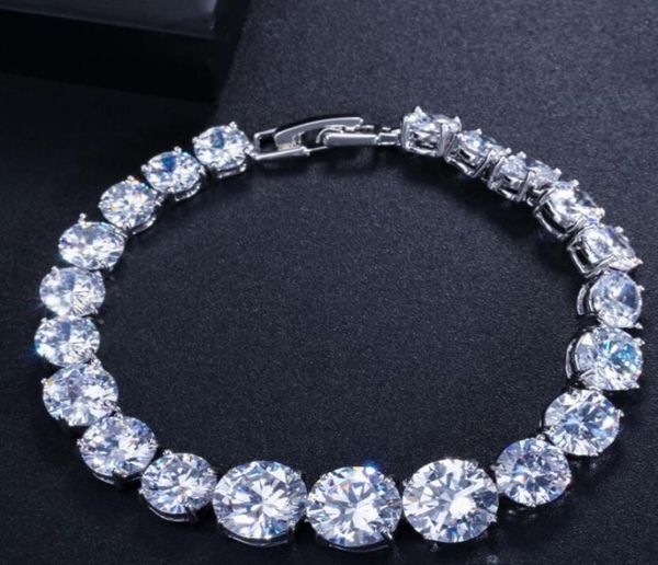 tennies bracelet luxury jewelry 18k white gold fill platinum plated round cut white z cz diamond stackable women wedding brace9171679, Golden;silver
tennies bracelet luxury jewelry 18k white gold fill platinum plated round cut white z cz diamond stackable women wedding brace9171679, Golden;silver