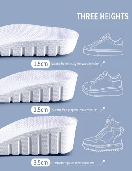 height increase insoles for women men invisiable boost 1535cm breathable orthopedic elevator insoles feet care shoes pads1631625, Black
height increase insoles for women men invisiable boost 1535cm breathable orthopedic elevator insoles feet care shoes pads1631625, Black