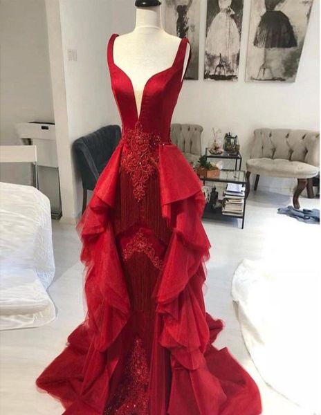 tassel mermaid evening dresses spaghetti strap ruffles overskirt evening gowns beaded vestidos de festa prom gowns3868330, Black;red
tassel mermaid evening dresses spaghetti strap ruffles overskirt evening gowns beaded vestidos de festa prom gowns3868330, Black;red