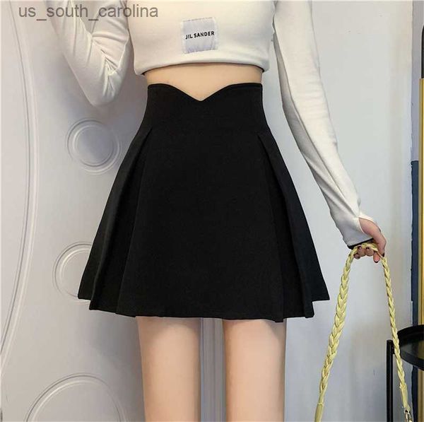 skirts a-line spring summer new women high waist design sense minority black sweet temperament pleated short skirt l230522
skirts a-line spring summer new women high waist design sense minority black sweet temperament pleated short skirt l230522