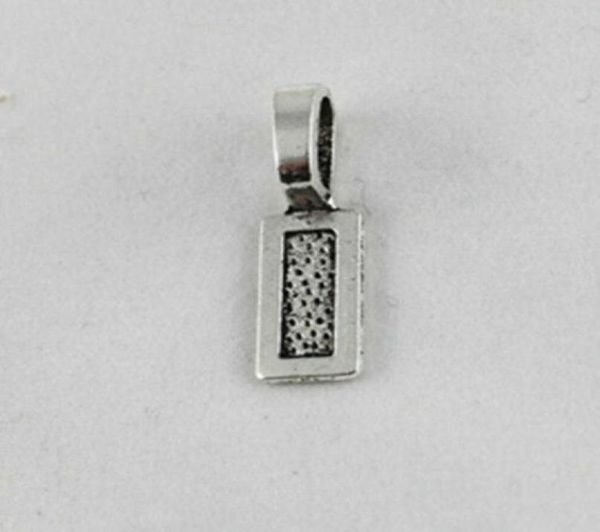 200 pcs glue on bail rectangle tibetan silver charms pendants 15x8mm for men women jewelry necklace bracelet earrings accessories1345126, Bronze;silver
200 pcs glue on bail rectangle tibetan silver charms pendants 15x8mm for men women jewelry necklace bracelet earrings accessories1345126, Bronze;silver