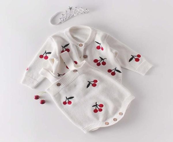 clothing sets baby girls clothes autumn cherry knitted romper set infant born girl cardigan sweater cotton jumpsuit for3761139, White
clothing sets baby girls clothes autumn cherry knitted romper set infant born girl cardigan sweater cotton jumpsuit for3761139, White
