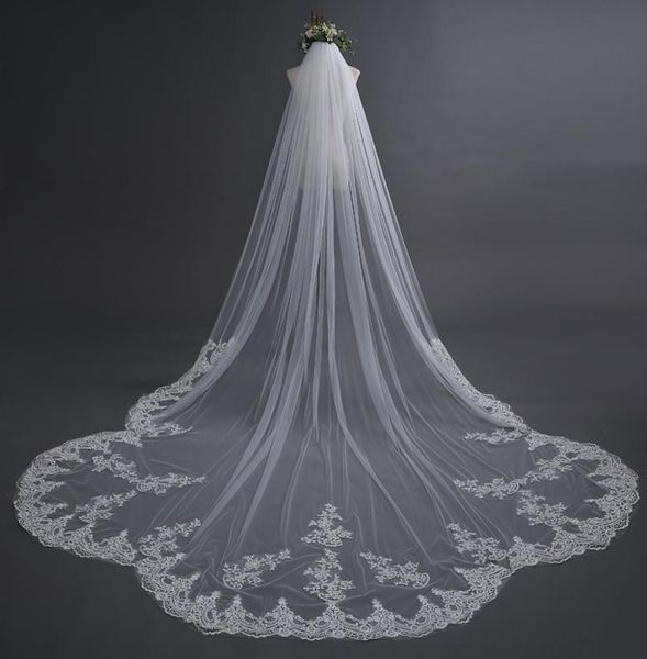 selling luxury real image wedding veils three meters long veils lace applique crystals cathedral length bridal veil5149783, Black
selling luxury real image wedding veils three meters long veils lace applique crystals cathedral length bridal veil5149783, Black