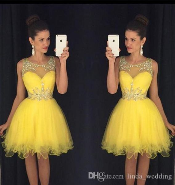 2019 yellow new homecoming dress a line sheer crew neck beaded short juniors sweet 15 graduation cocktail party dress plus size cu1499782, Blue;pink
2019 yellow new homecoming dress a line sheer crew neck beaded short juniors sweet 15 graduation cocktail party dress plus size cu1499782, Blue;pink