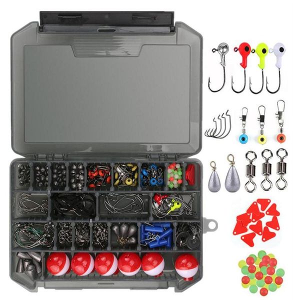 228 188pcs fishing accessories kit including jig hook bullet bass casting sinker weights fishing swivels snaps sinker tackle box b9618205
228 188pcs fishing accessories kit including jig hook bullet bass casting sinker weights fishing swivels snaps sinker tackle box b9618205