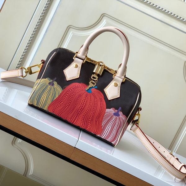 7a designer totes speedy bucket on the go handbags classic pattern women purse