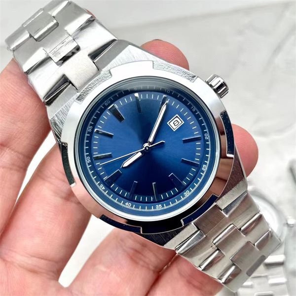 high-quality men's brand watch luxury fashion steel band 40mm watch leisure sports style quartz watch men's clock relogio masculin, Slivery;brown
high-quality men's brand watch luxury fashion steel band 40mm watch leisure sports style quartz watch men's clock relogio masculin, Slivery;brown