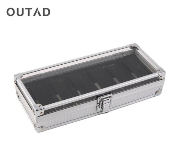 outad fashion 6 grid slots watches display storage square box case aluminium watches boxes jewelry decoration case gift3054732, Black;blue
outad fashion 6 grid slots watches display storage square box case aluminium watches boxes jewelry decoration case gift3054732, Black;blue