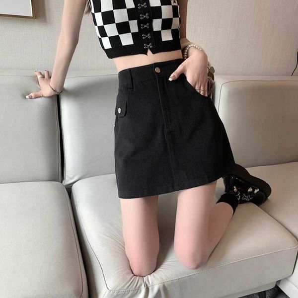 small green half length skirt for women summer new high waisted wrap buttocks a-line skirt short skirt a, Black
small green half length skirt for women summer new high waisted wrap buttocks a-line skirt short skirt a, Black