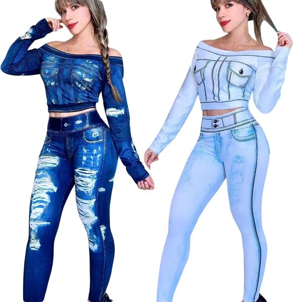 women's tracksuits designer denim jackets snd trouse women clothes fit sports jacket long pants 2pcs sets outfits mujer jacket pants su, Gray
women's tracksuits designer denim jackets snd trouse women clothes fit sports jacket long pants 2pcs sets outfits mujer jacket pants su, Gray