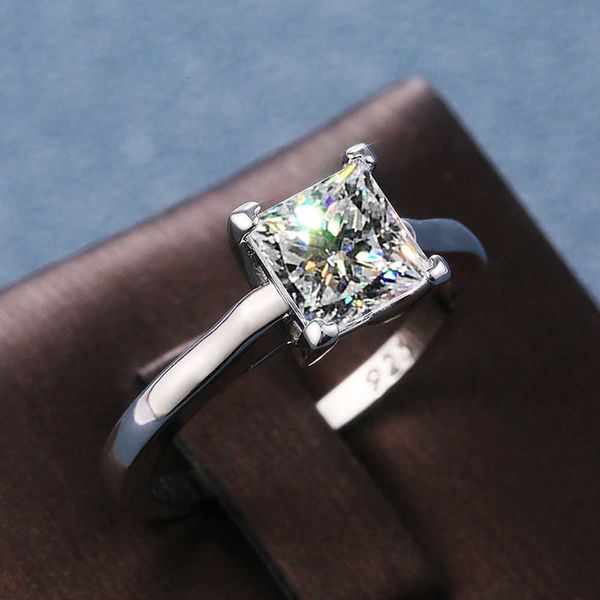 band rings huitan new trendy luxury solitaire princess cut ring women wedding stylish female jewelry dazzling cz anniversary gifts aa230530, Silver
band rings huitan new trendy luxury solitaire princess cut ring women wedding stylish female jewelry dazzling cz anniversary gifts aa230530, Silver