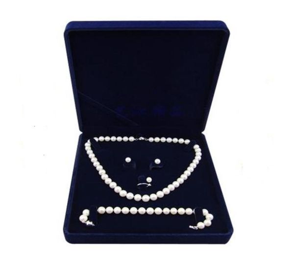 19x19x4cm velvet jewelry set box long pearl necklace box gift box display blue color8811778, Black;white
19x19x4cm velvet jewelry set box long pearl necklace box gift box display blue color8811778, Black;white